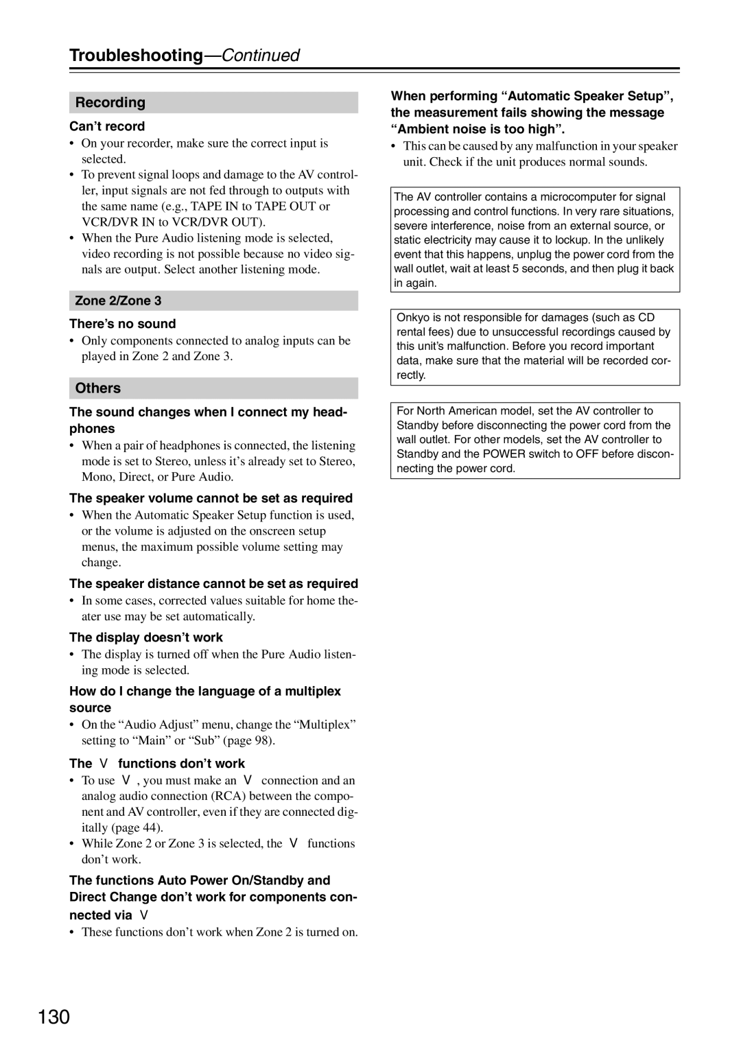 Onkyo PR-SC886 instruction manual 130 