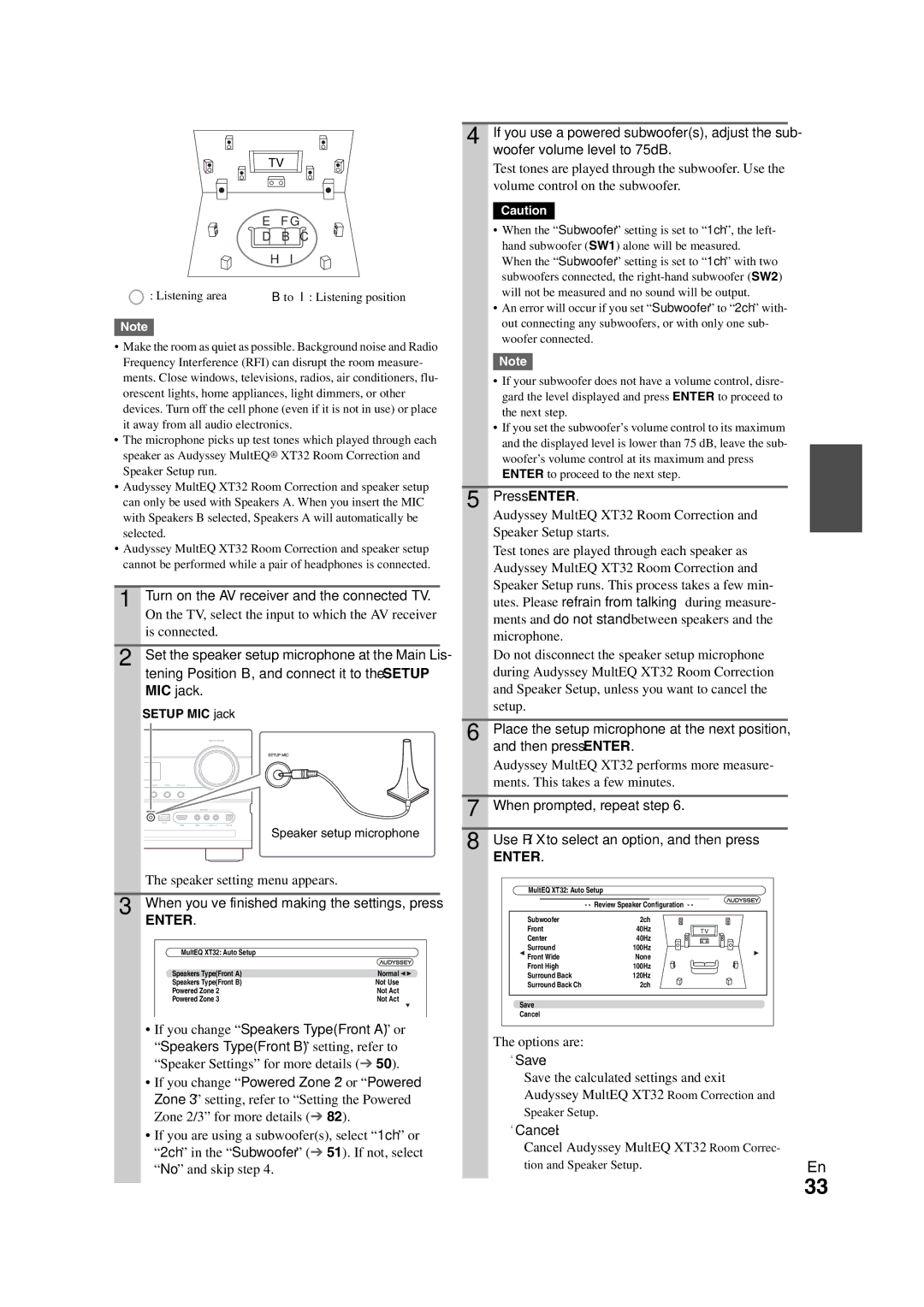 Onkyo TX-NR3008 instruction manual Enter 