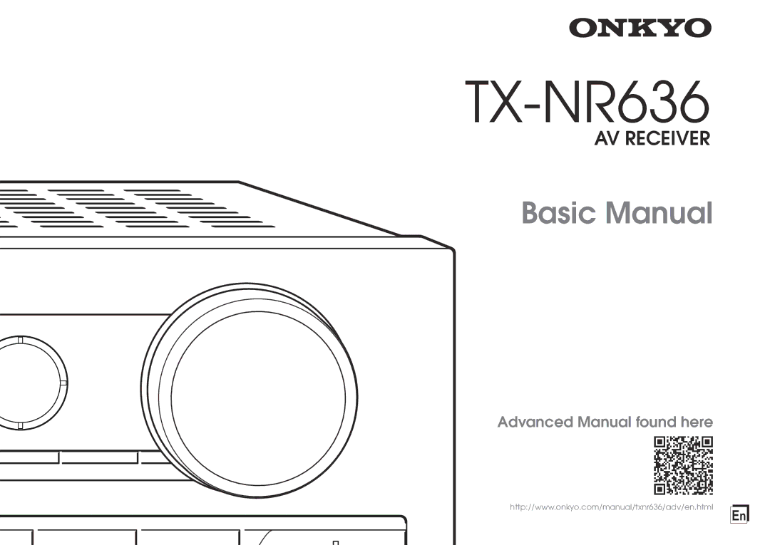 Onkyo TX-NR636 manual 
