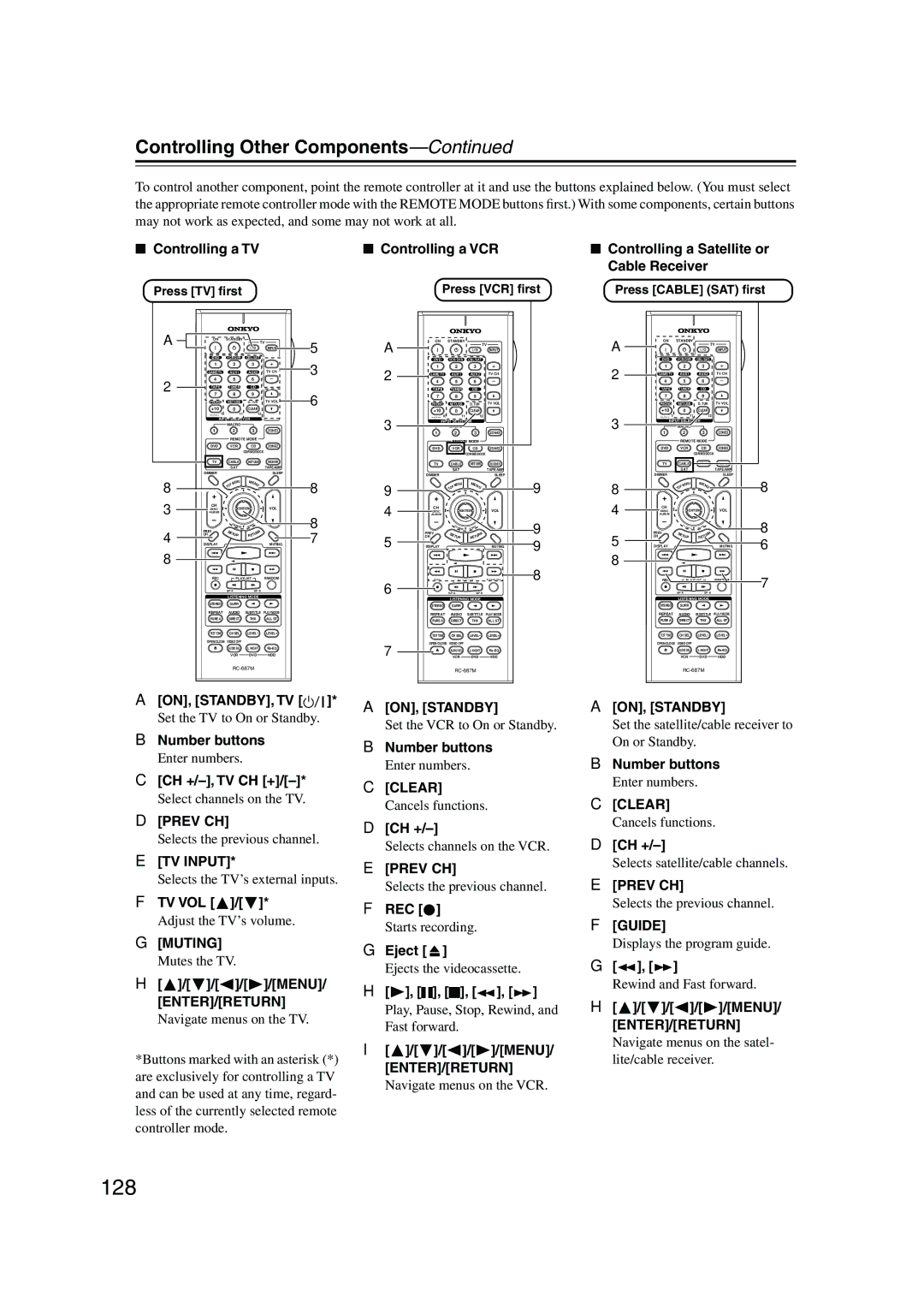 Onkyo TX-NR905 instruction manual 128 