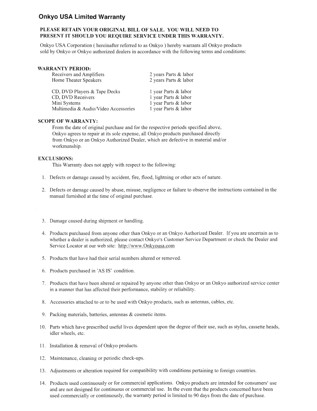 Onkyo TX-SR573 instruction manual 