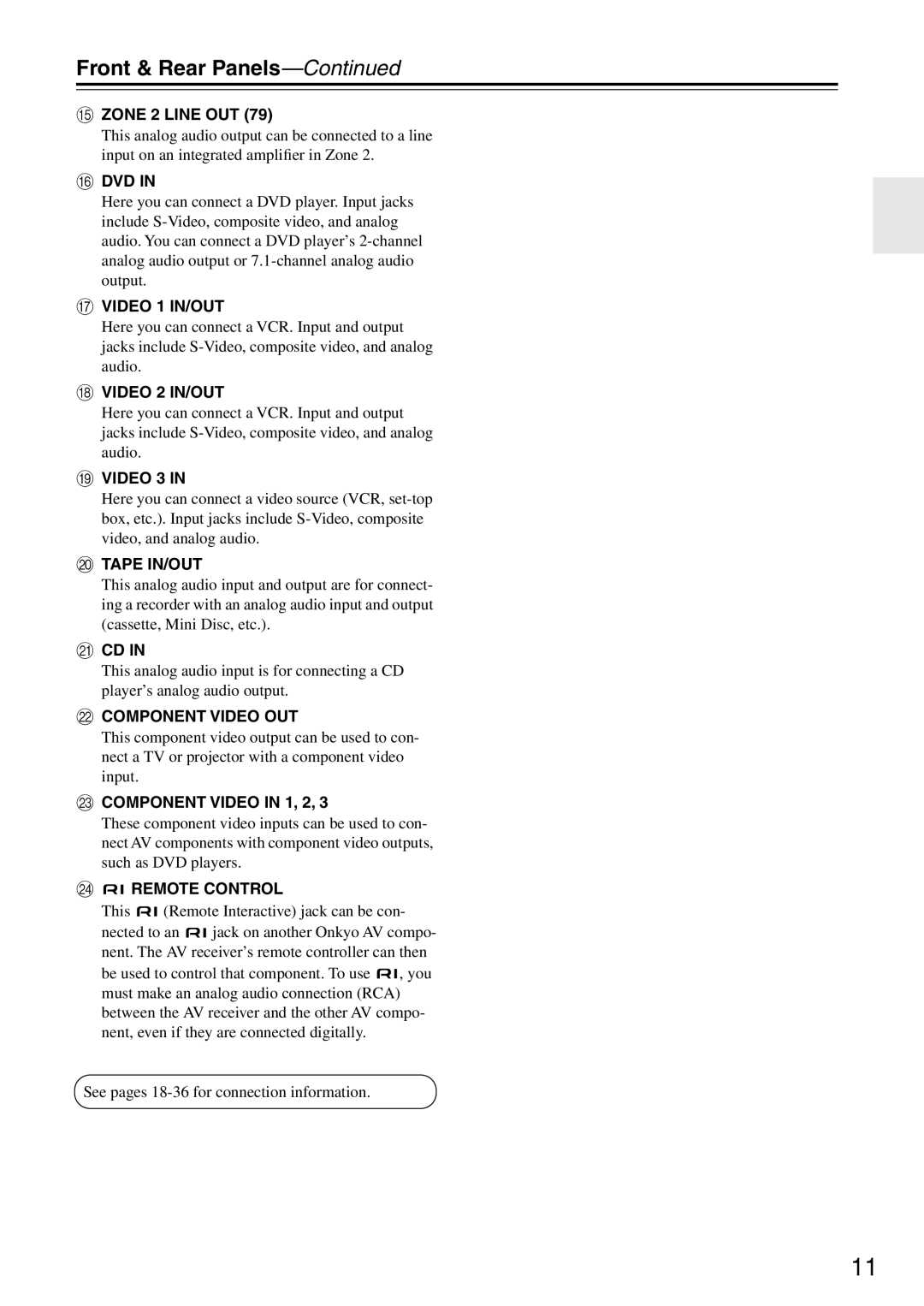 Onkyo TX-SR674/674E, TX-SR604/604E instruction manual Zone 2 Line OUT 