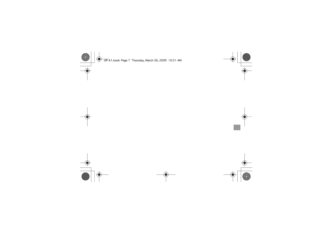 Onkyo instruction manual UP-A1.book Page 7 Thursday, March 26, 2009 1051 AM 