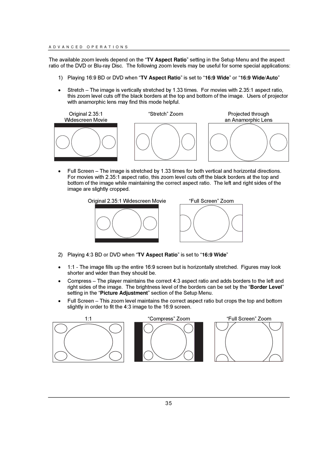 OPPO Digital BDP-93 user manual V a N C E D O P E R a T I O N S 