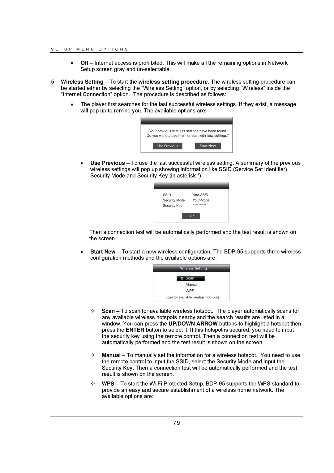 OPPO Digital BDP-95 user manual Wps 