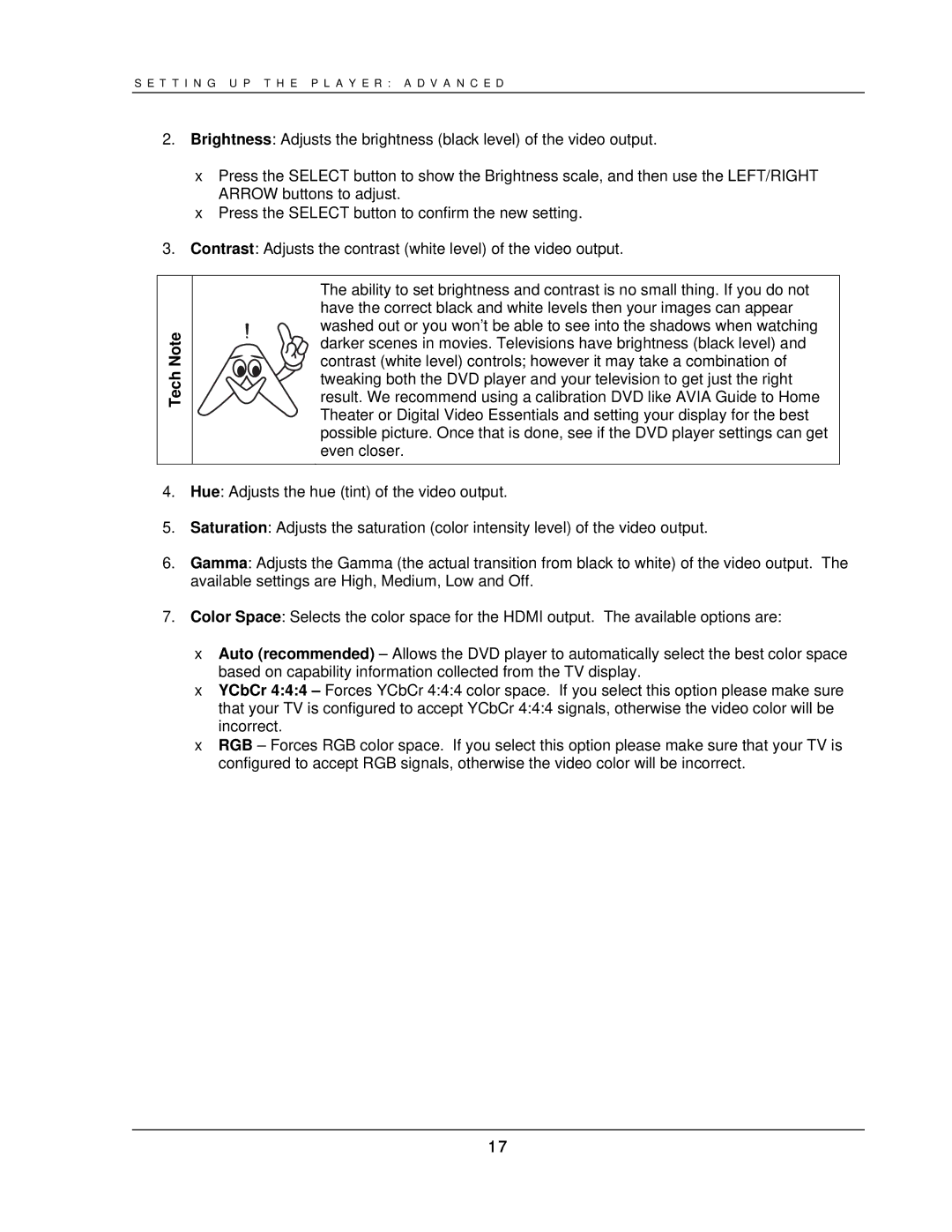 OPPO Digital DV-970HD setup guide Tech Note 