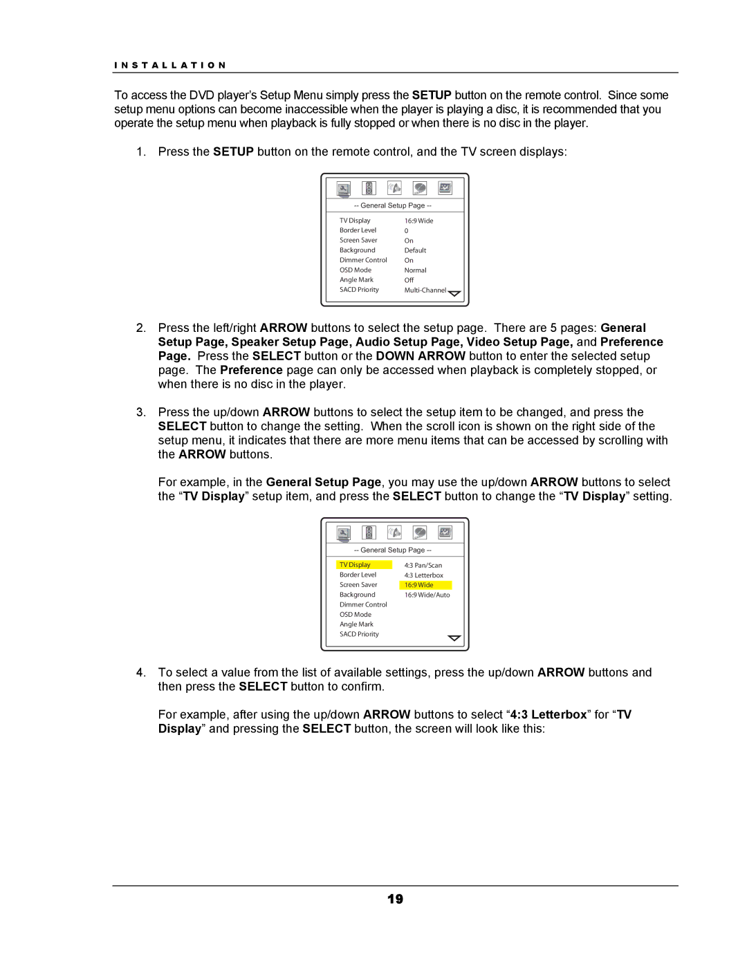 OPPO Digital DV-983H user manual Multi-Channel 