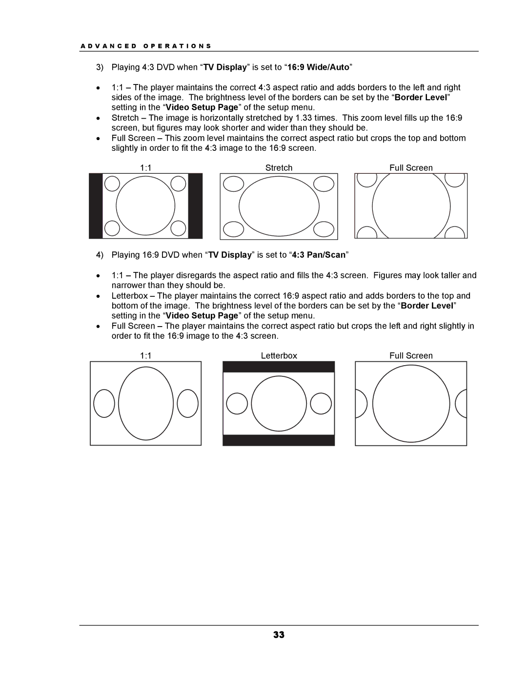 OPPO Digital DV-983H user manual V a N C E D O P E R a T I O N S 