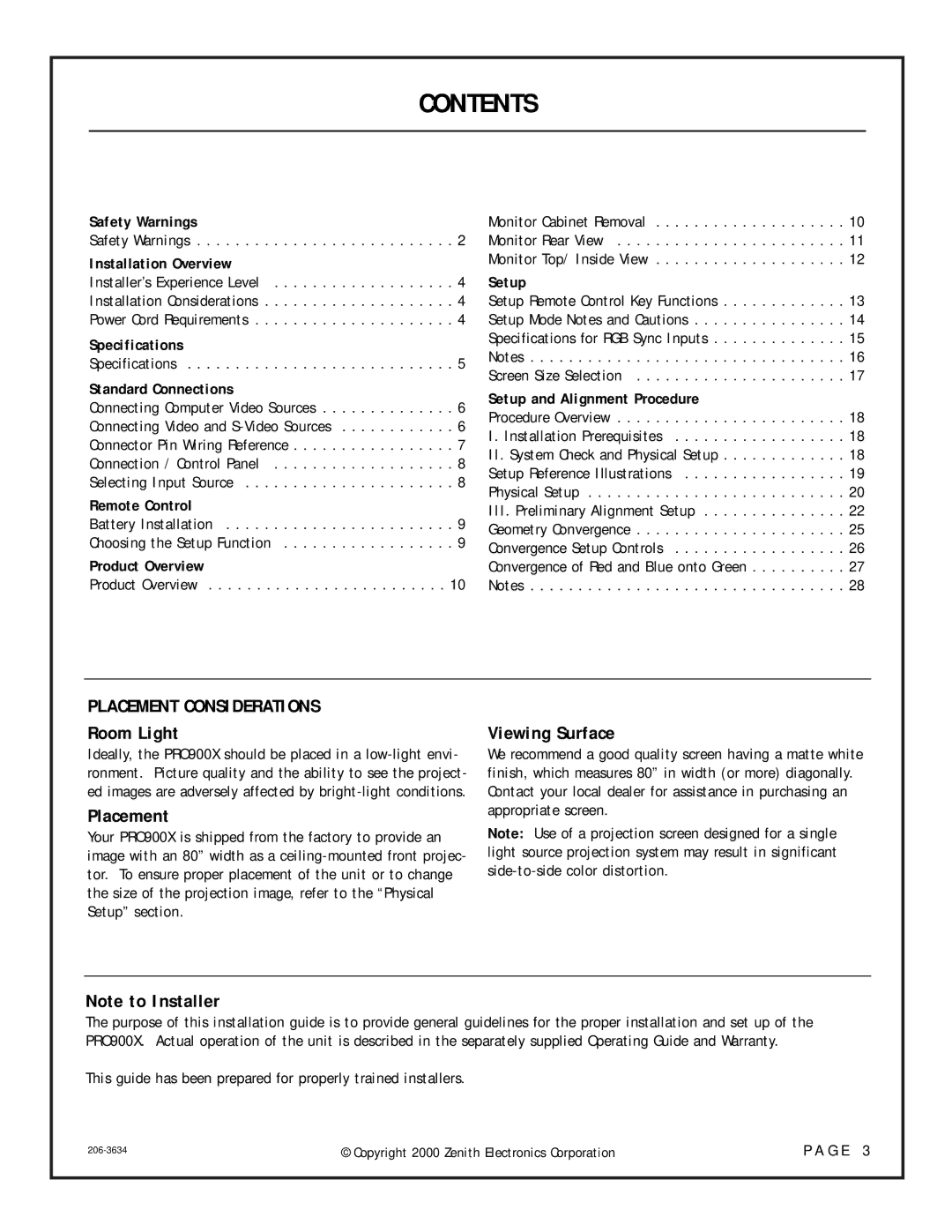 OPPO Digital Model PRO900X setup guide Contents 