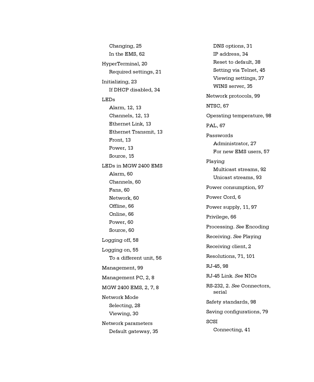 Optibase MGW 2400 WMT user manual 