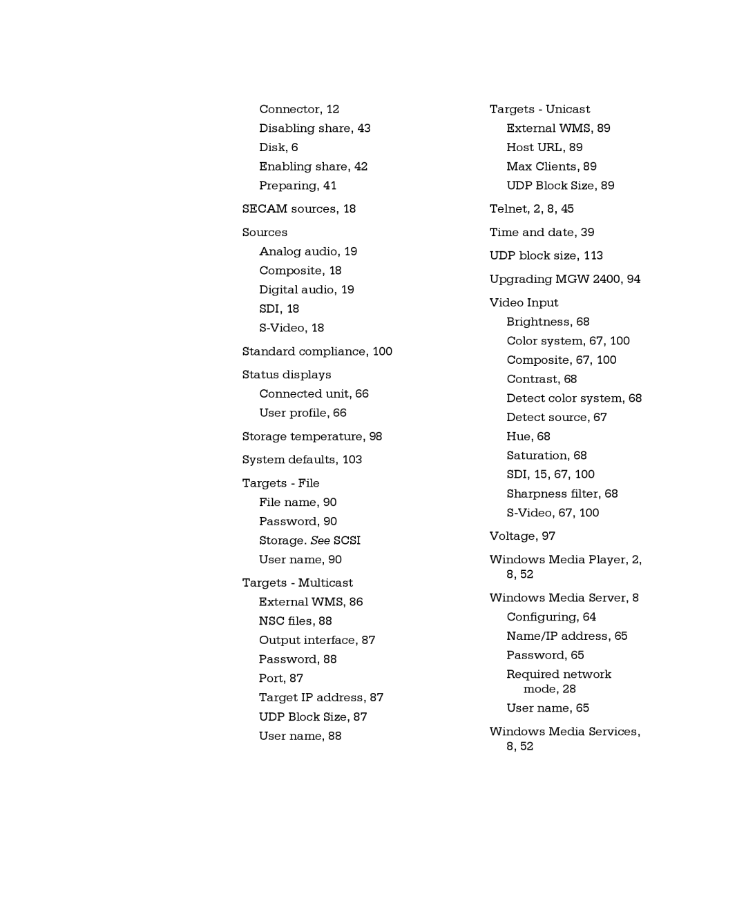 Optibase MGW 2400 WMT user manual 