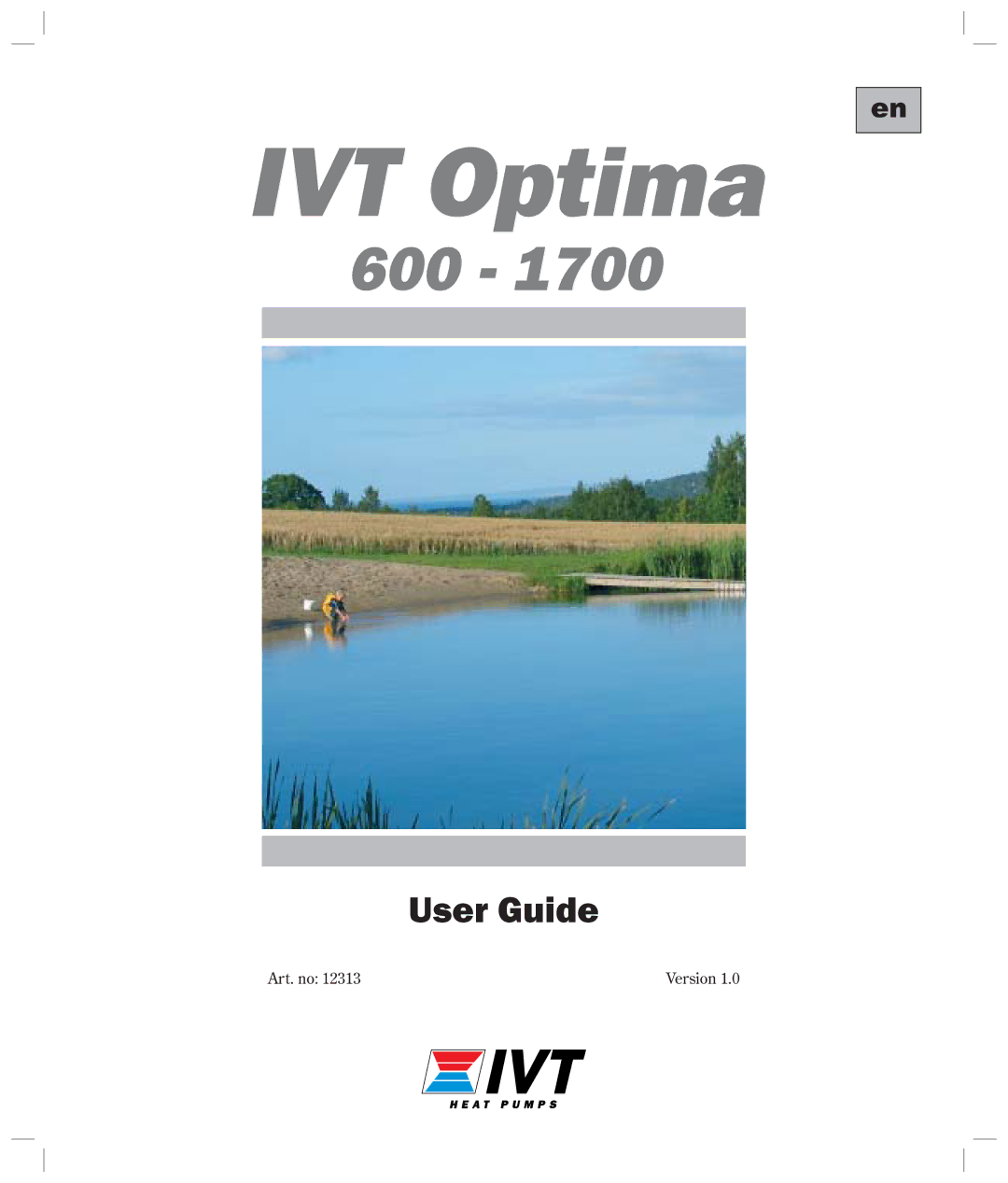 Optima Company 600 - 1700 manual IVT Optima 