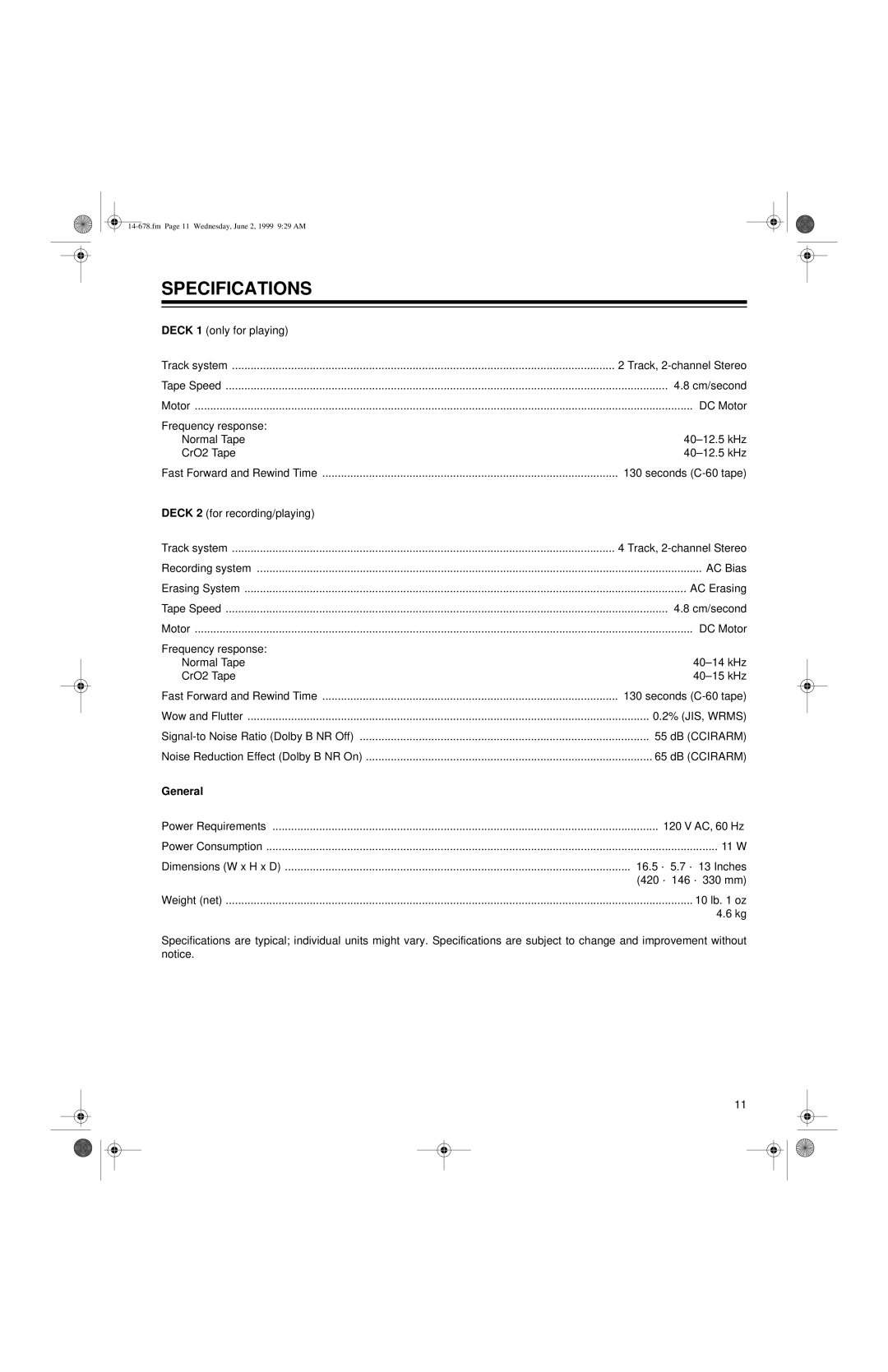 Optimus - Katadyn Products Inc SCT-540 owner manual Specifications, General 