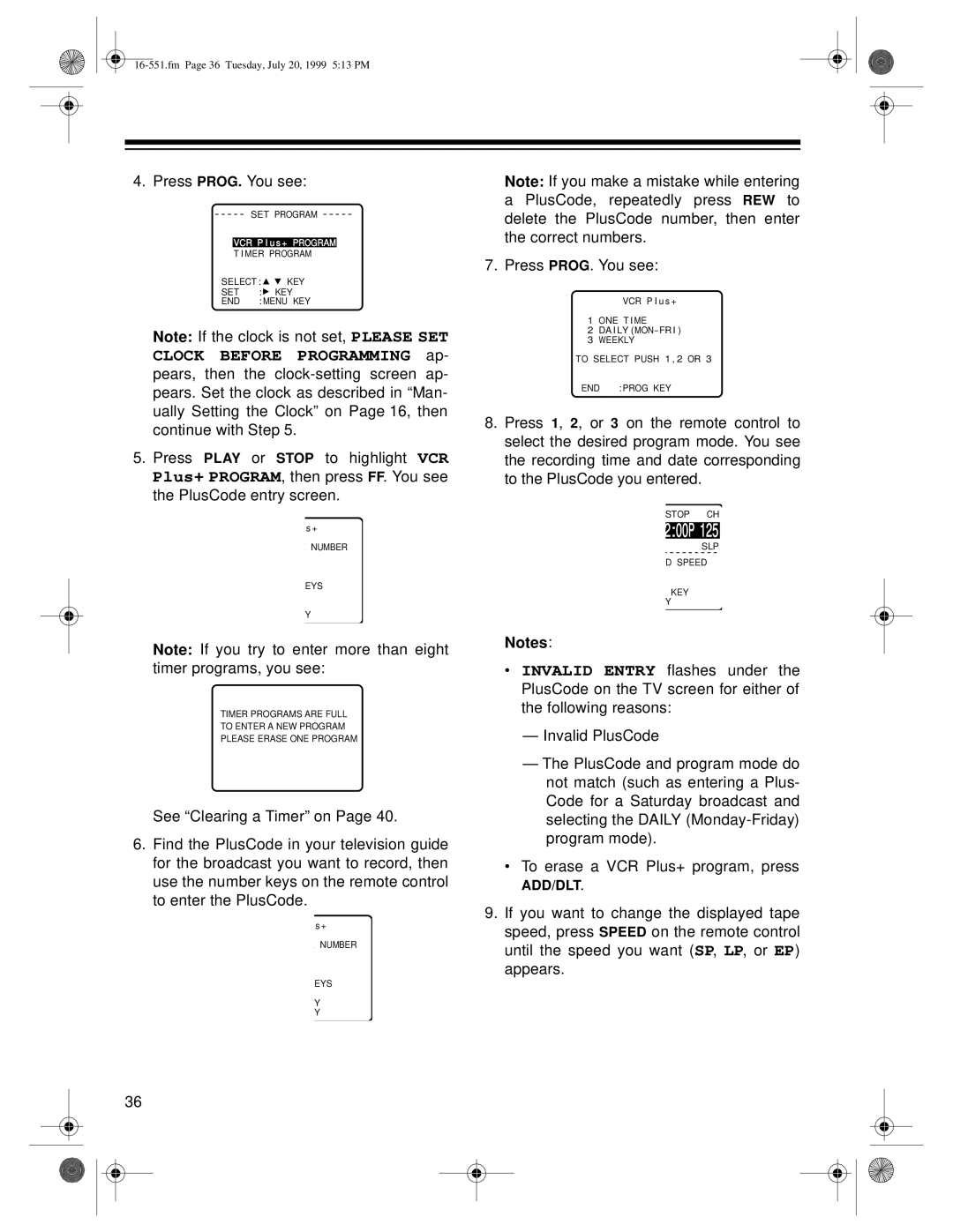 Optimus 63, 114 owner manual 200P 