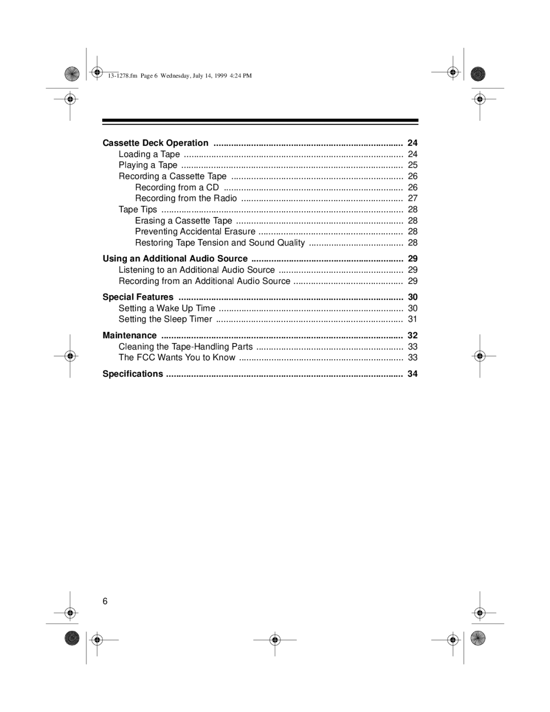 Optimus 731 owner manual Setting a Wake Up Time Setting the Sleep Timer 