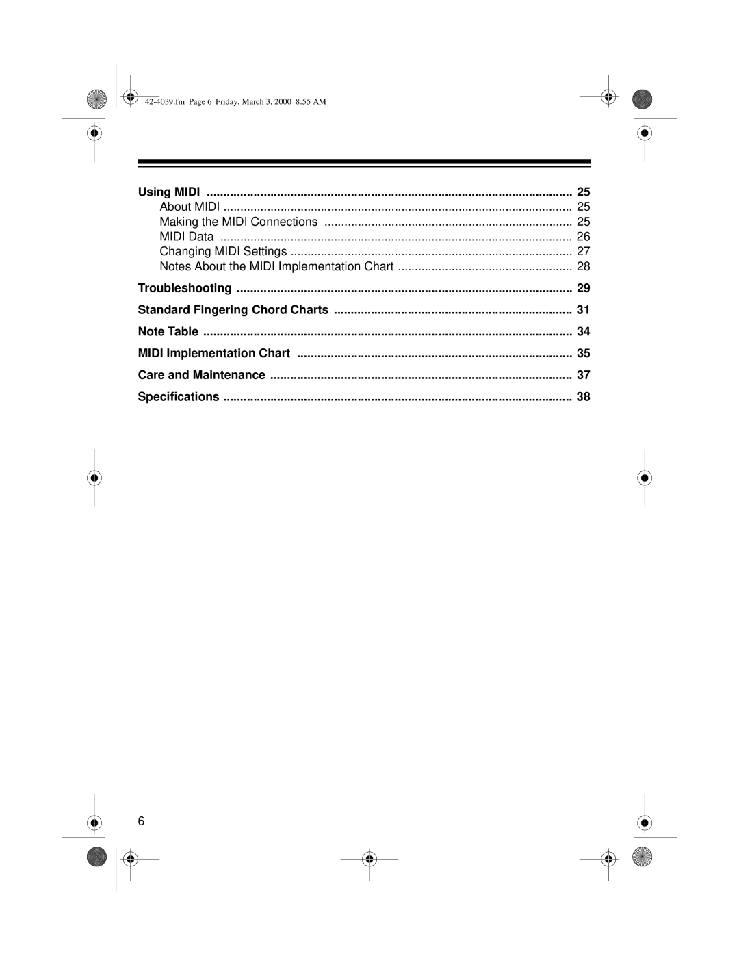 Optimus MD-1150 owner manual Making the Midi Connections 