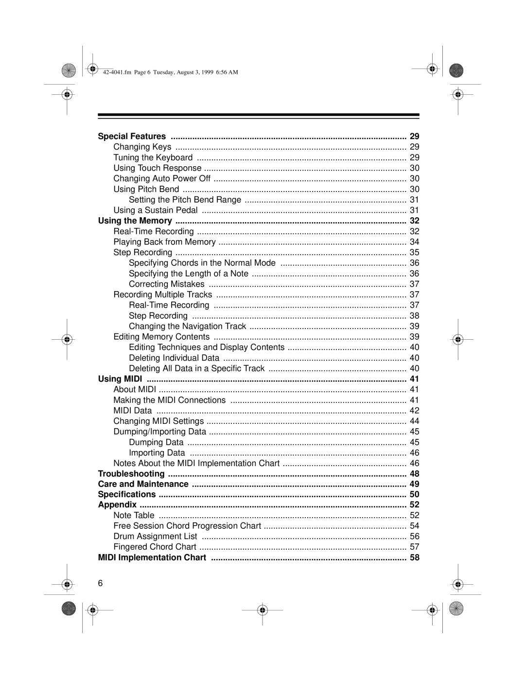 Optimus MD-1200 owner manual Setting the Pitch Bend Range 