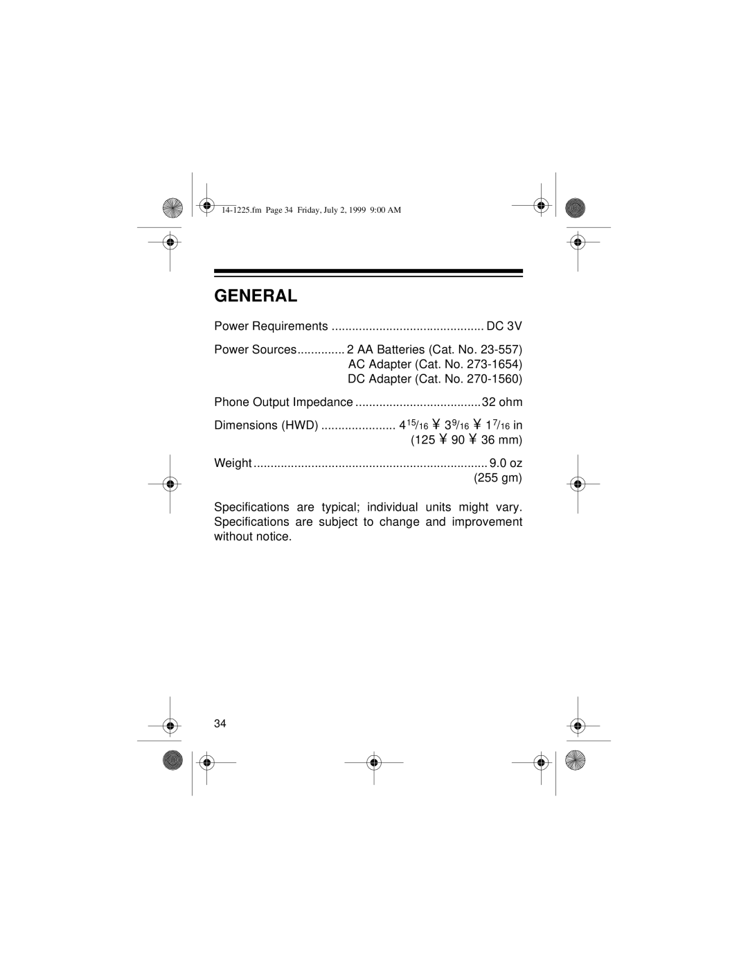 Optimus SCP-84 owner manual General 