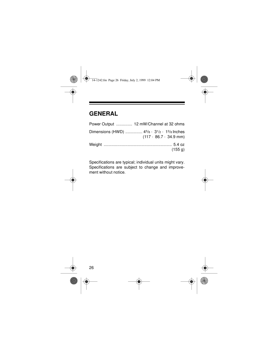 Optimus SCP-96 owner manual General 