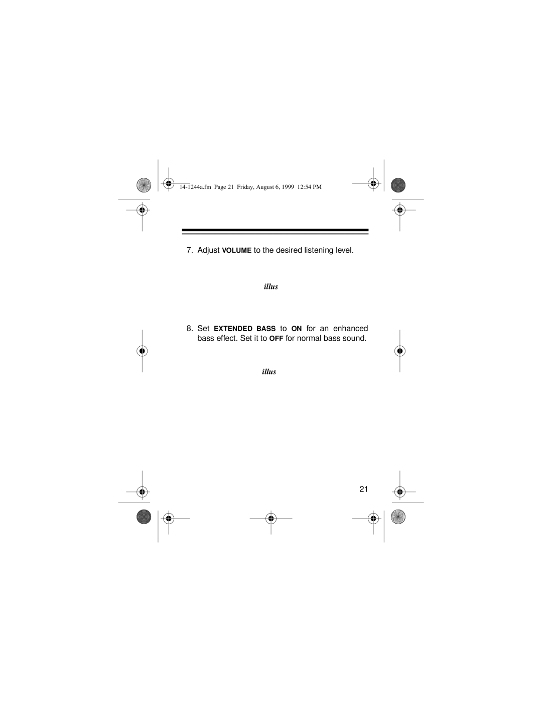 Optimus SCP-97 owner manual Adjust Volume to the desired listening level 