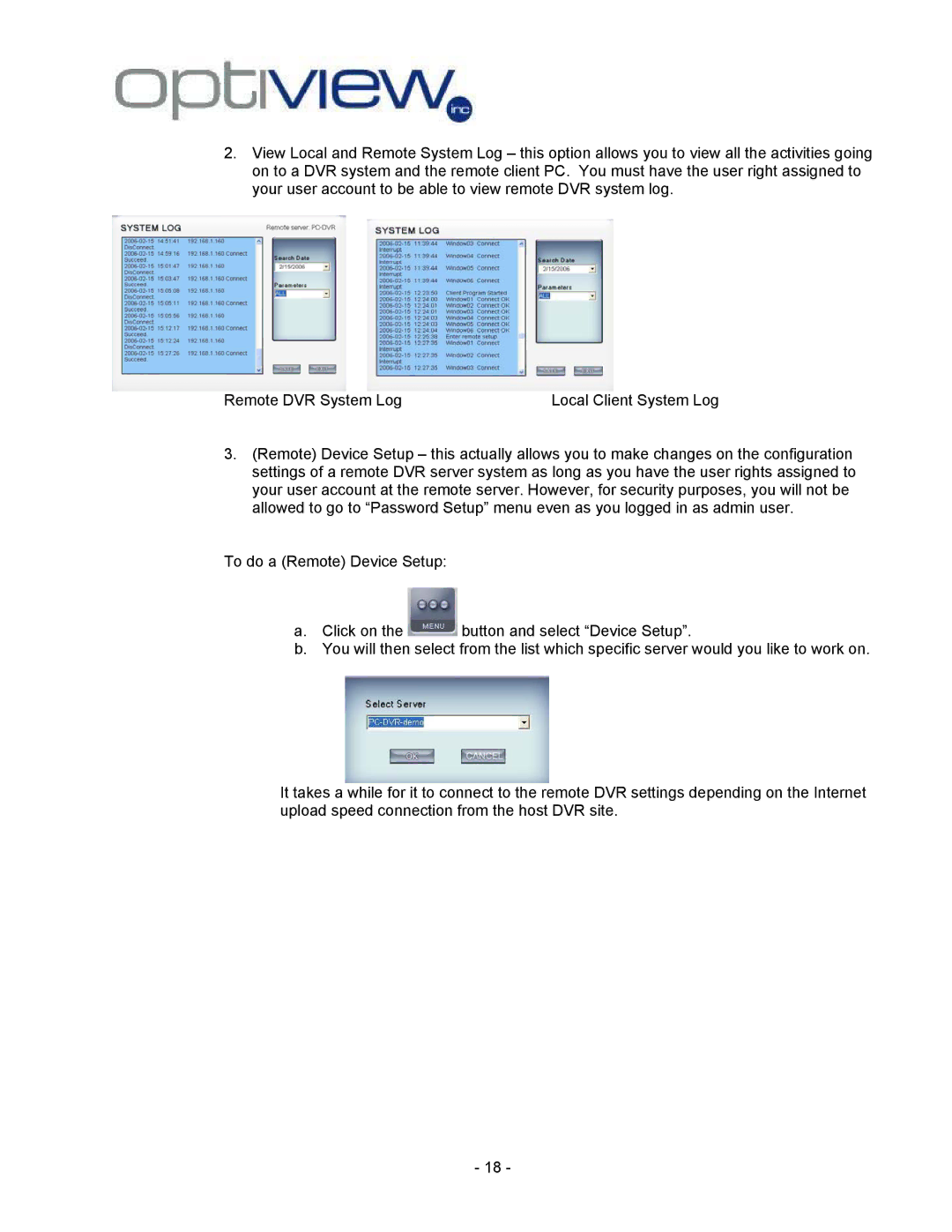 Optiview 2.28.06/4.37 manual 