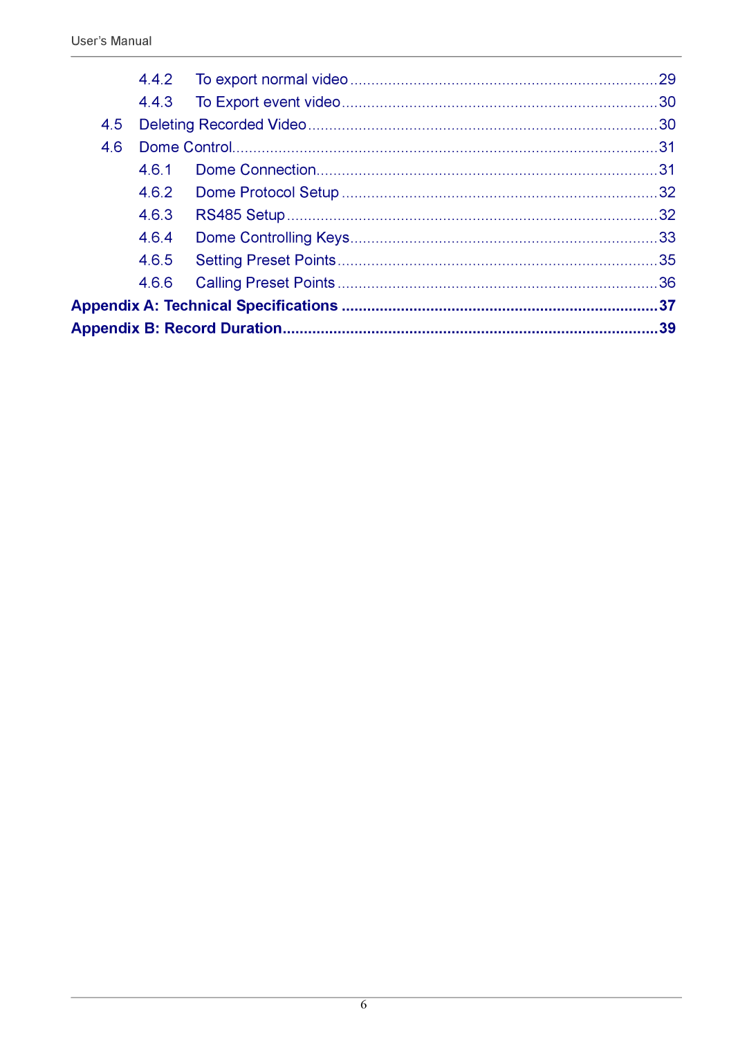 Optiview MPEG-4 user manual User’s Manual 