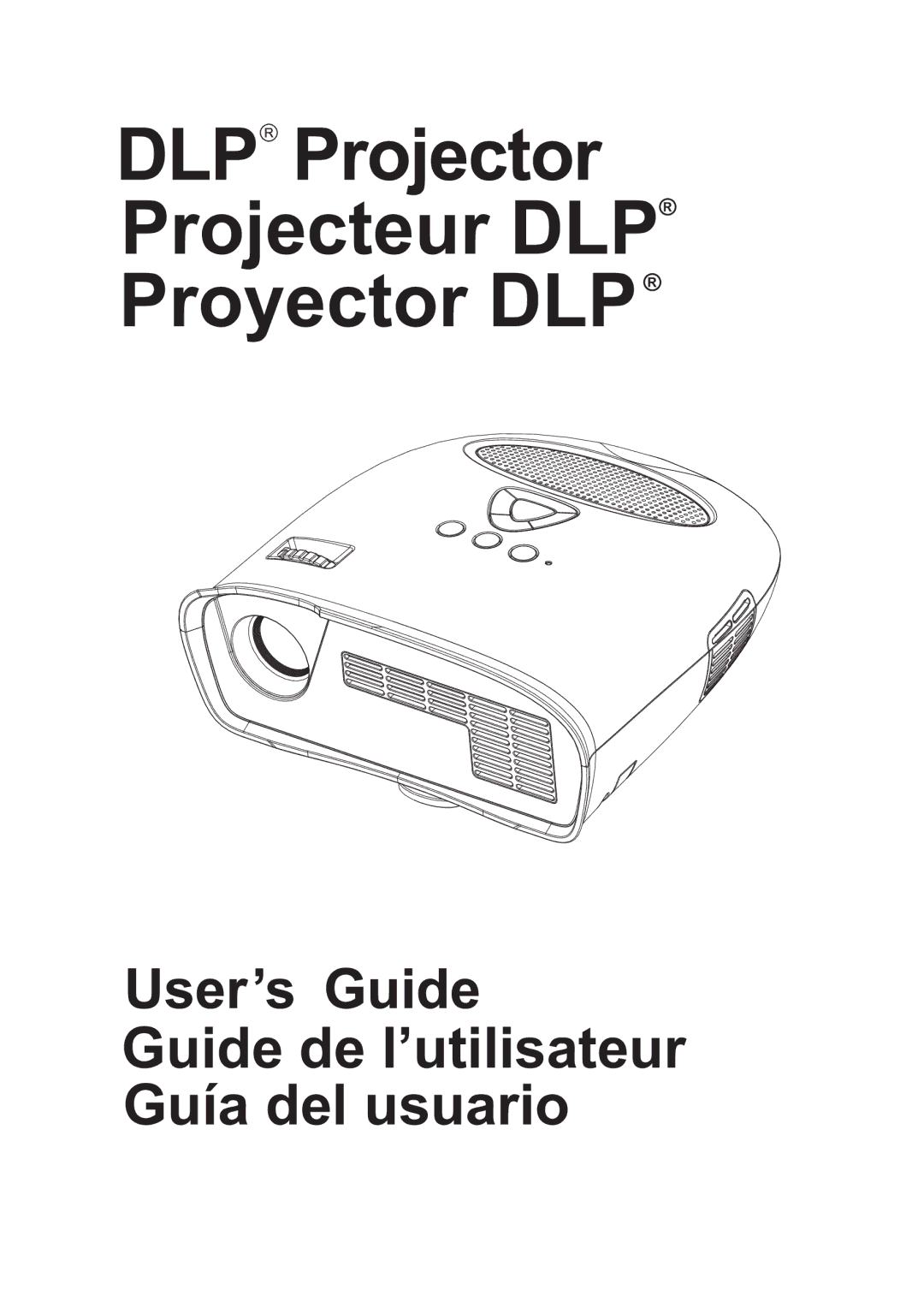 Optoma Technology PT110 manual Projecteur DLP Proyector DLP 