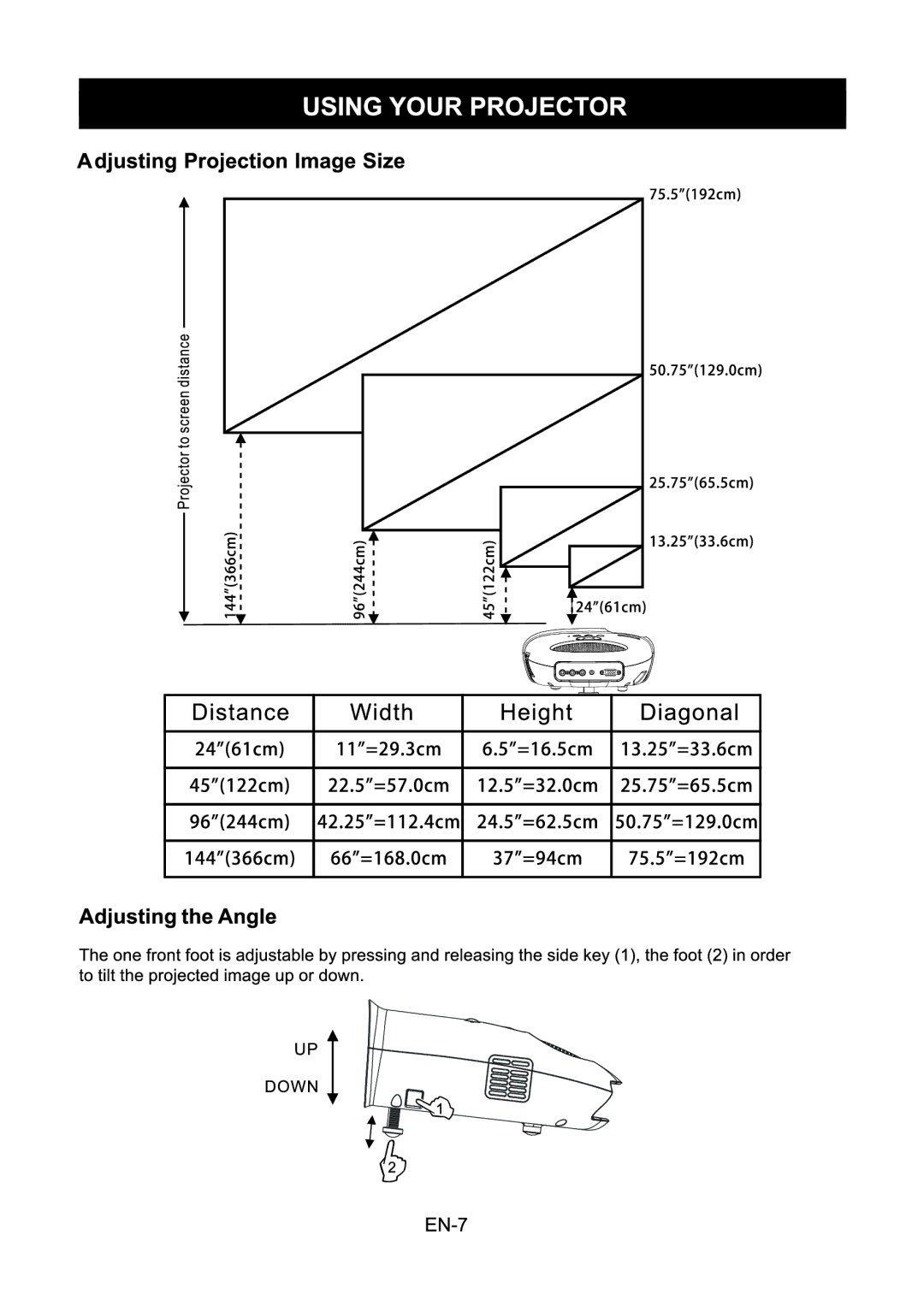 Optoma Technology PT110 manual 