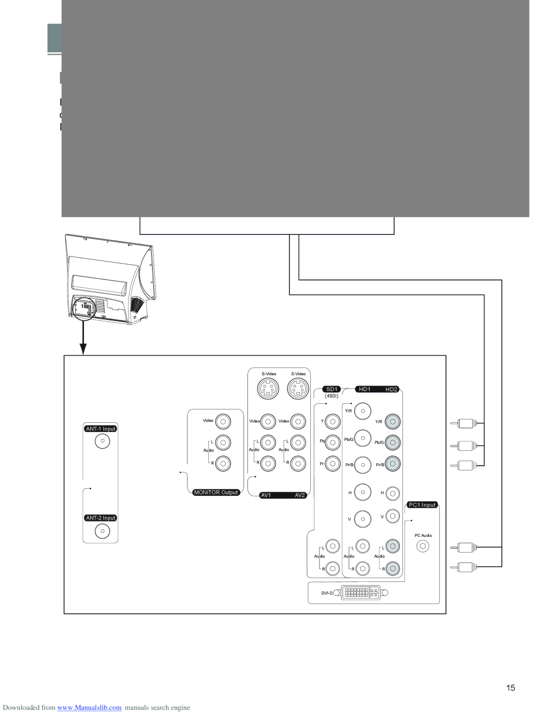 Optoma Technology RD65 manual Dpoofdujoh!up!Ijhi.efgjojujpo!Qjduvsf!Tpvsdft, Ejhjubm!Sfdfjwfs!EWIT 