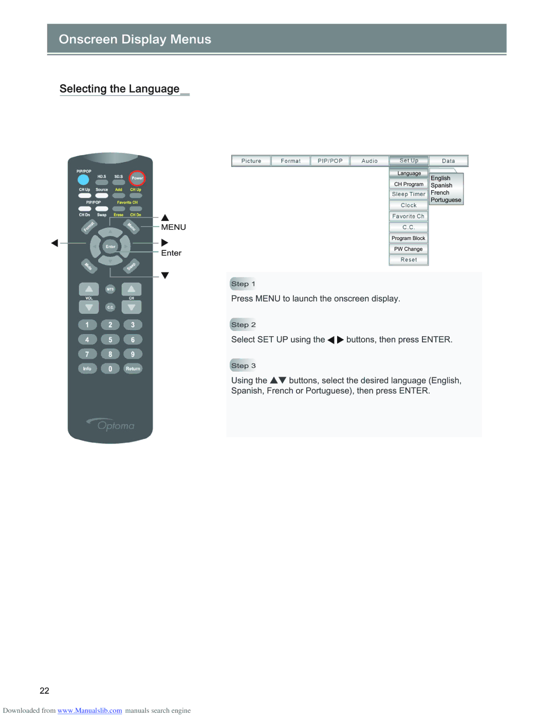 Optoma Technology RD65 manual 