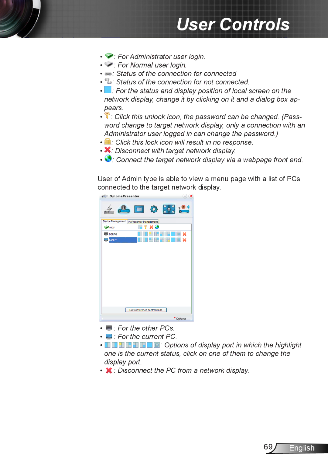 Optoma Technology TW610STRFBA, TW610STI manual For the other PCs For the current PC 