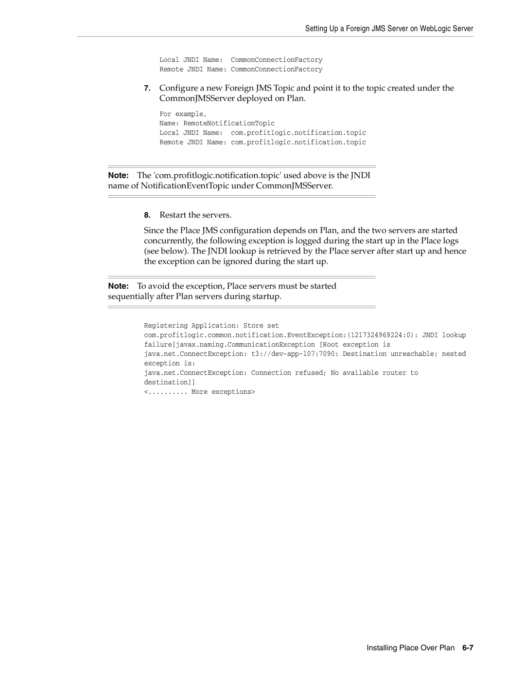 Oracle Audio Technologies 12.2 manual Setting Up a Foreign JMS Server on WebLogic Server 