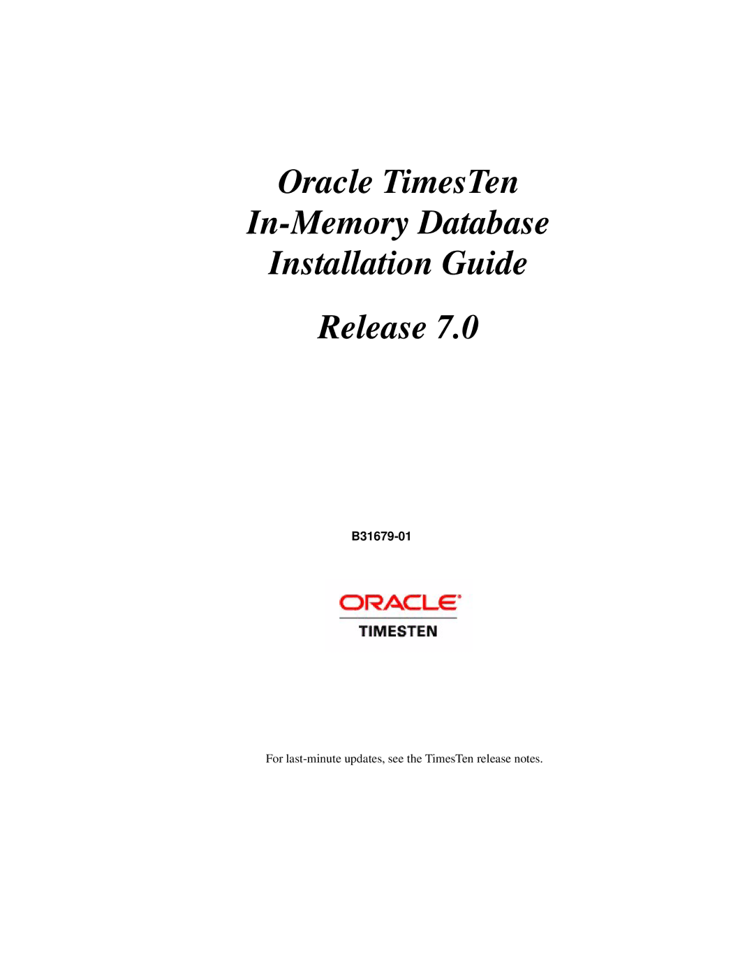 Oracle Audio Technologies B31679-01 manual 