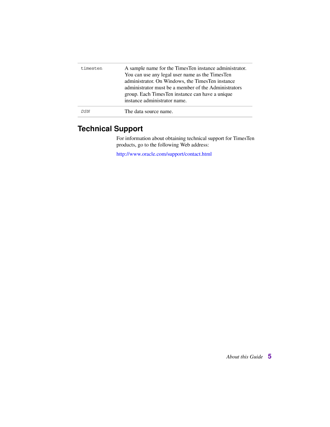 Oracle Audio Technologies B31679-01 manual Technical Support 