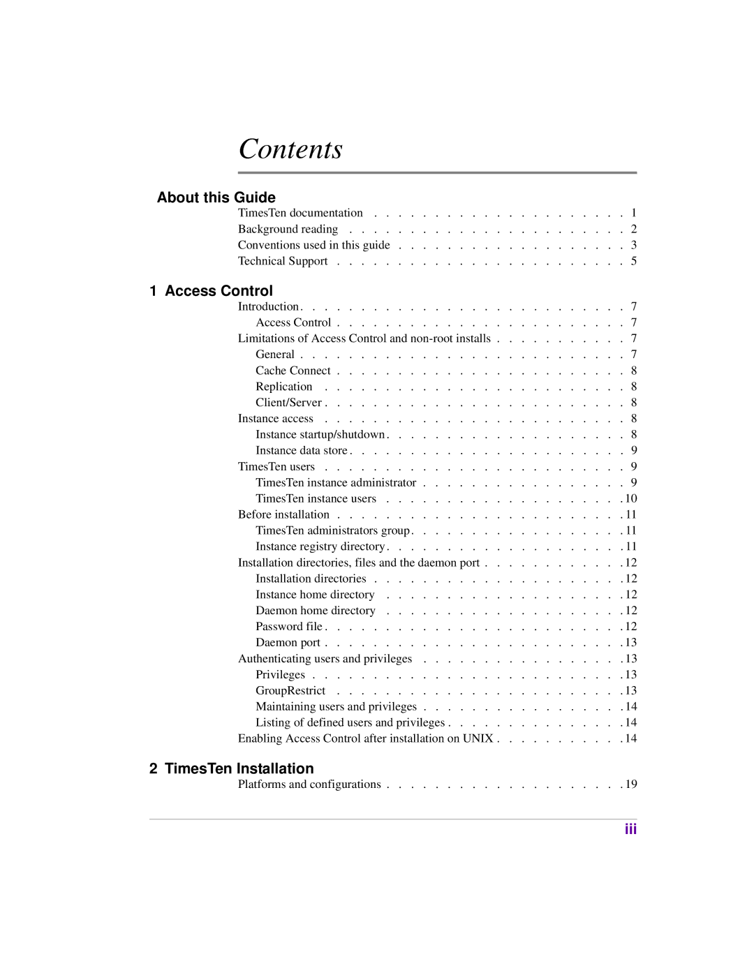 Oracle Audio Technologies B31679-01 manual Contents 