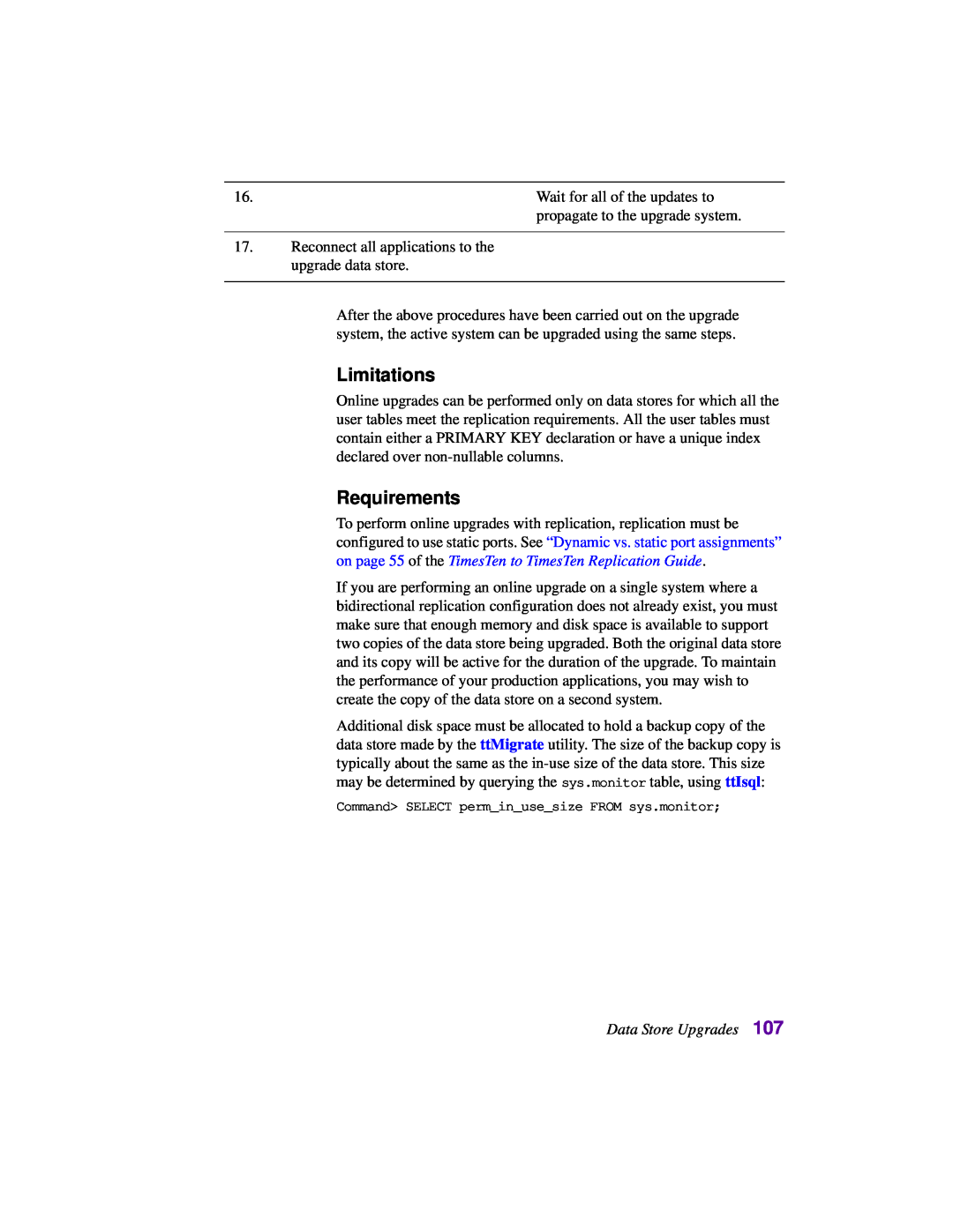 Oracle Audio Technologies B31679-01 manual Limitations, Requirements 