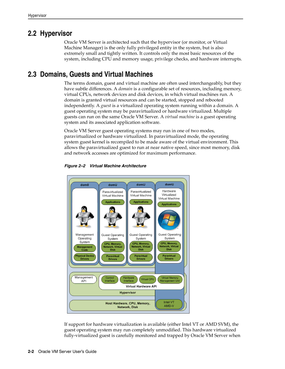 Oracle Audio Technologies E10898-02 manual Hypervisor, Domains, Guests and Virtual Machines 