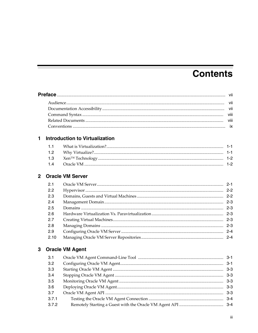 Oracle Audio Technologies E10898-02 manual Contents 