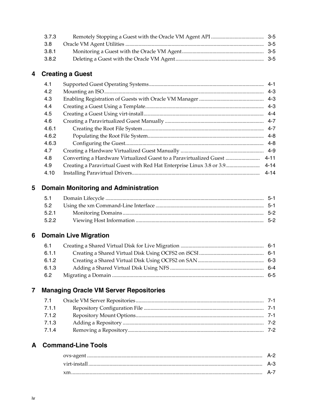 Oracle Audio Technologies E10898-02 manual Command-Line Tools 