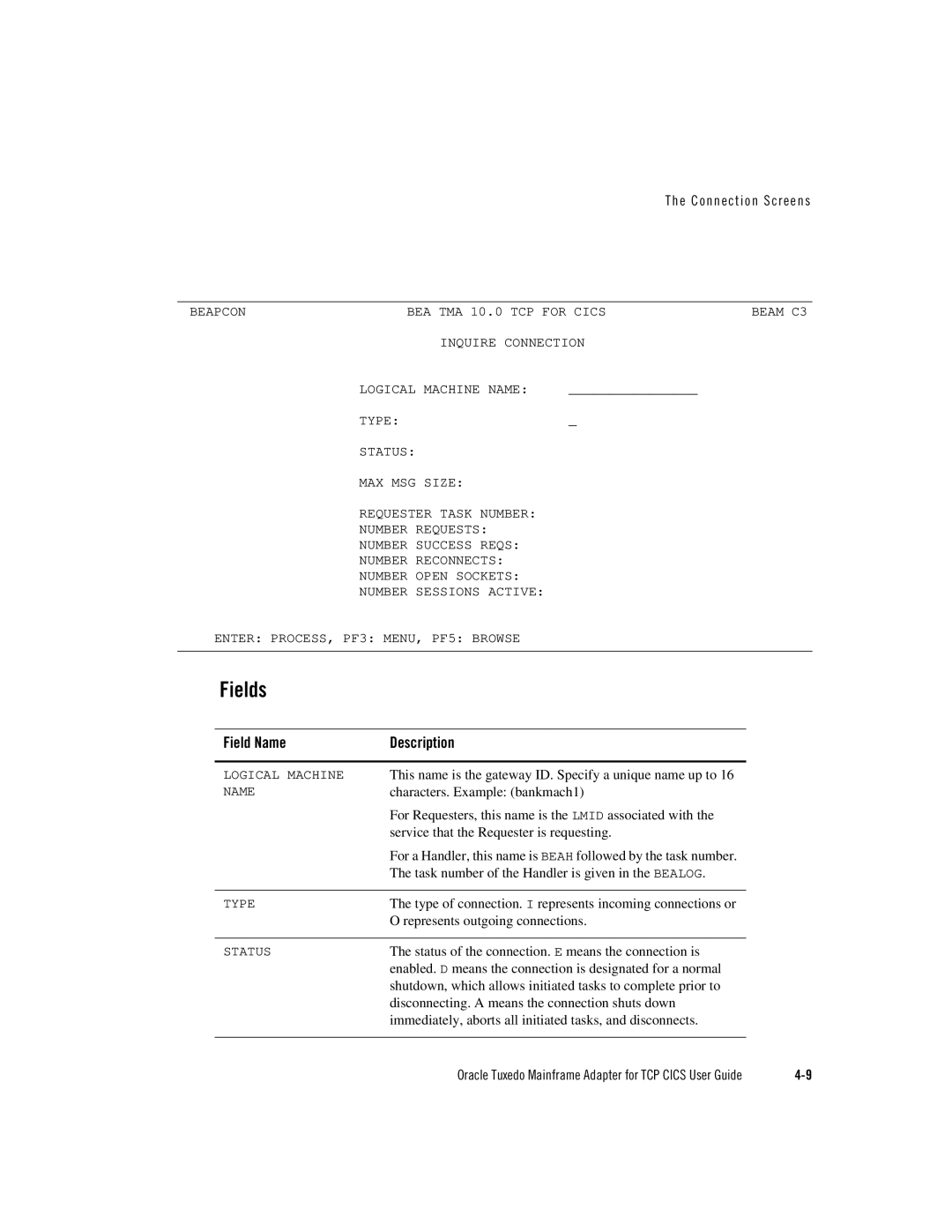 Oracle Audio Technologies Oracle Tuxedo manual This name is the gateway ID. Specify a unique name up to 