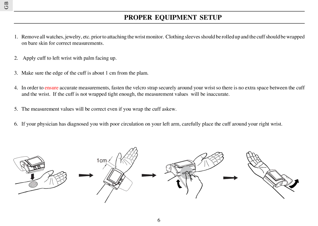 Oregon BPW128 manual Proper Equipment Setup 