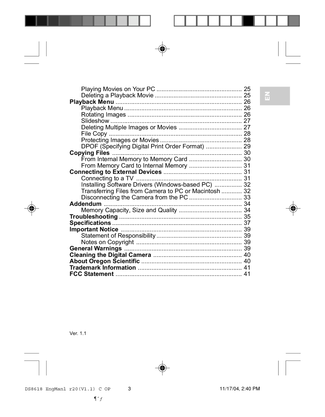 Oregon DS8618 user manual Rotating Images 