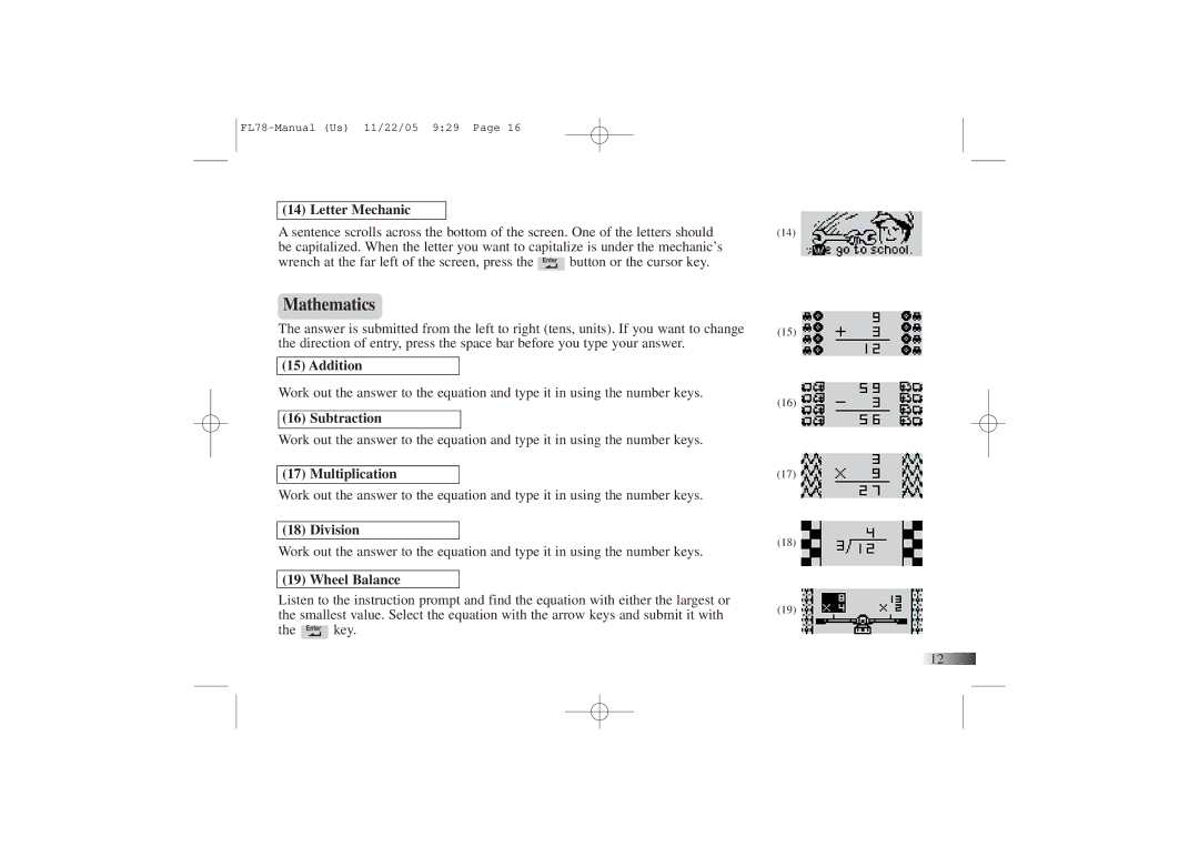 Oregon Ferrari Laptop manual Mathematics 