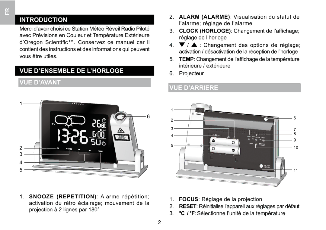 Oregon Scientific BAR339P manual 97Y7Y 97Y9 