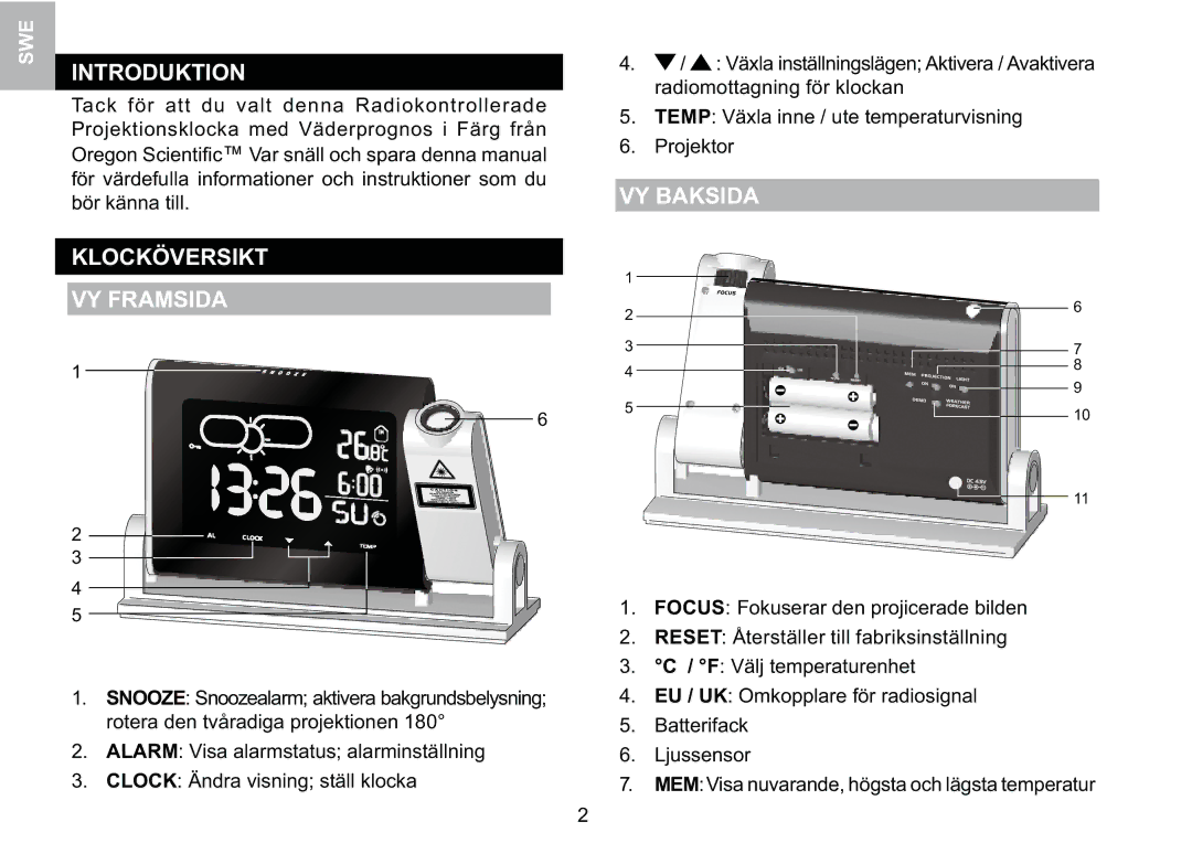 Oregon Scientific BAR339P manual 22h9 