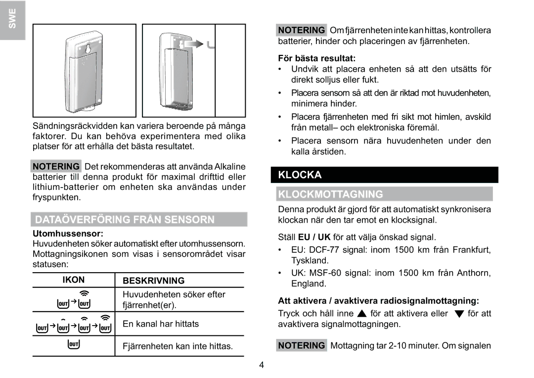 Oregon Scientific BAR339P manual 7h9.h &.g, V1T 