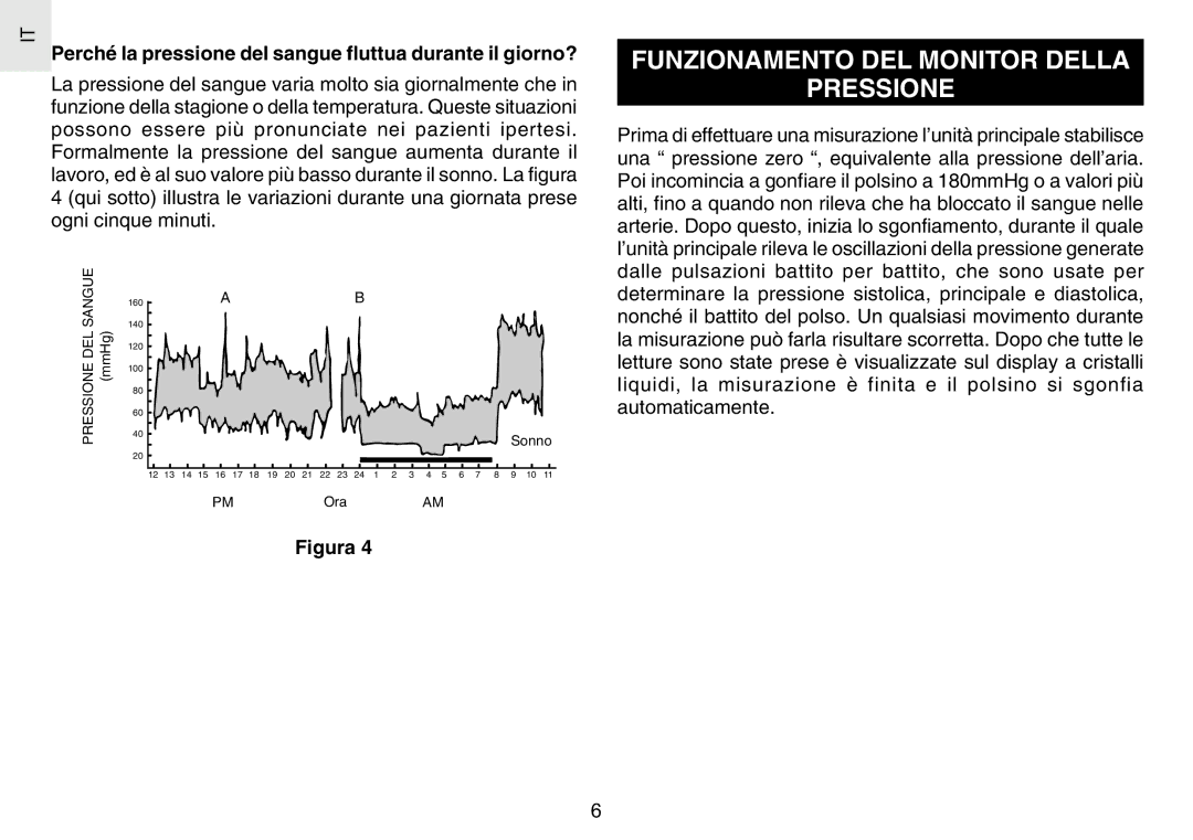 Oregon Scientific BPW120 user manual Pressione, Perché la pressione del sangue fluttua durante il giorno? 