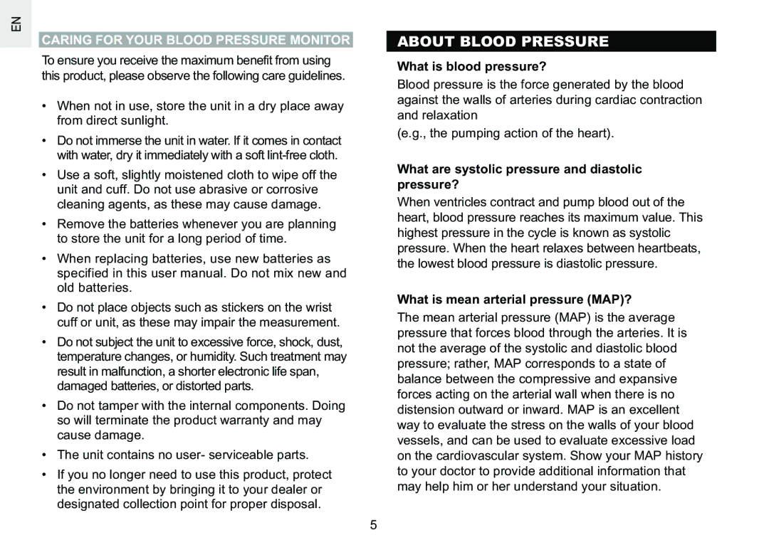 Oregon Scientific BPW810 user manual About Blood Pressure, Caring for Your Blood Pressure Monitor, What is blood pressure? 