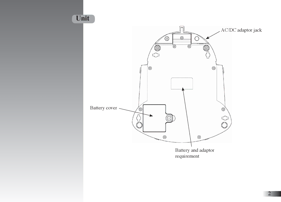 Oregon Scientific Clone Trooper Laptop manual Unit 