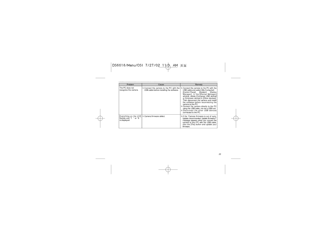 Oregon Scientific DS6618 user manual 